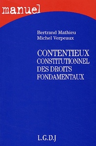 contentieux constitutionnel droits fondamentaux
