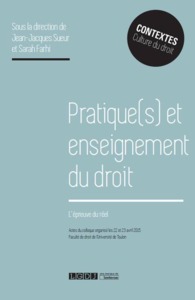 pratique(s) et enseignement du droit