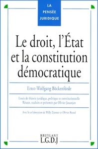 le droit, l'etat et la constitution démocratique