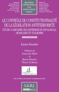 le contrôle de constitutionnalité de la législation anti-terroriste