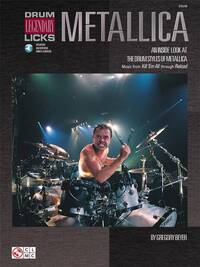 METALLICA LEGENDARY LICKS DRUMS +CD
