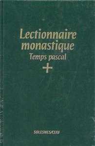 Lectionnaire monastique (latin-français) vol. 3 temps pascal