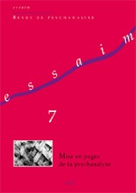 Essaim 07 - Mise en pages de la psychanalyse