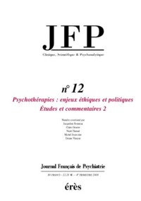 jfp 12 - psychotherapies 2eme partie