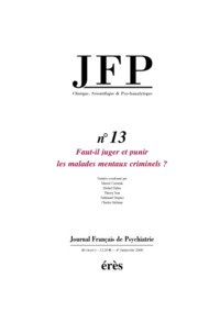 jfp 13 - faut il juger et punir les malades mentaux