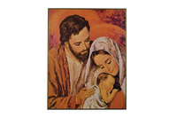 LA SAINTE FAMILLE - ICONE CLASSIQUE 14X18 CM - 753.23