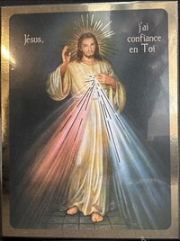 LE CHRIST MISERICORDIEUX - ICONE TRADITION 14X10.6 CM - 168.42