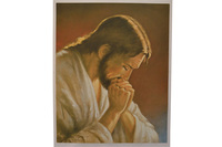 LE CHRIST EN PRIERE - ICONE CLASSIQUE 13,2X10,6 CM - 866.72