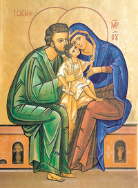 LA SAINTE FAMILLE - ICONE CLASSIQUE 14,8X10,6 CM - 830.72