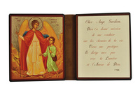 L'ANGE GARDIEN - DIPTYQUE 13X19 CM - 150.F9