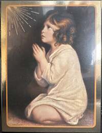 LE PETIT SAMUEL EN PRIERE - ICONE TRADITION 14X10.6 CM - 864.42