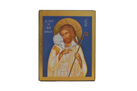 LE BON PASTEUR - ICONE DOREE A LA FEUILLE 11,6X9,6 CM - 147.63