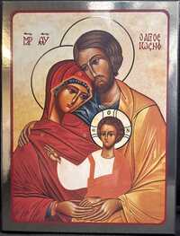 LA SAINTE FAMILLE - ICONE TRADITION 14X10.6 CM - 153.42