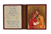 LA SAINTE FAMILLE - DIPTYQUE 13X19 CM - 153.F9