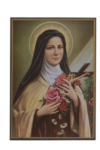 SAINTE THERESE - MINI ICONE AUTOCOLLANTE 8X7 CM - 867.13