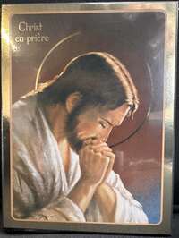 LE CHRIST EN PRIERE - ICONE TRADITION 14X10.6 CM - 866.42