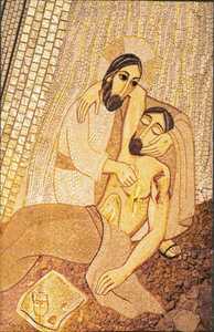 ICONE DE LA MISERICORDE - ICONE CLASSIQUE 18,4X13 CM - 103.23