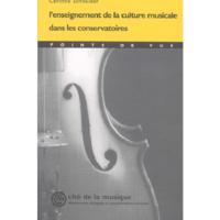 L'enseignement de la culture musicale dans les conservatoires