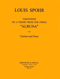THEMA U. VARIAT. UBER 'ALRUNA' CLARINETTE