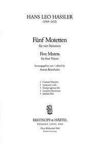 FUNF MOTETTEN