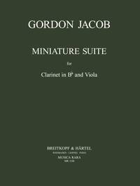 MINIATURE SUITE CLARINETTE