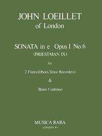 SONATE 6 E-MOLL