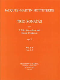 TRIOSONATEN OP. 3/1-3
