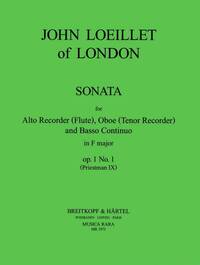 SONATE IN F OP. 1/1