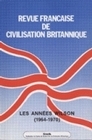 Revue française de civilisation britannique vol. X novembre 1998  