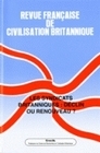 Revue française de civilisation britannique Vol XV printemps 