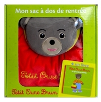 MON SAC A DOS DE RENTREE PETIT OURS BRUN