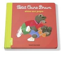 PETIT OURS BRUN AIME SON PAPA