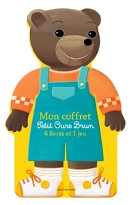 MON COFFRET PETIT OURS BRUN - 6 LIVRES ET 1 JEU