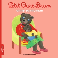 PETIT OURS BRUN AIME SA MAMAN