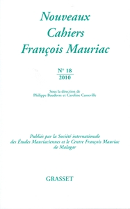 NOUVEAUX CAHIERS FRANCOIS MAURIAC N 18