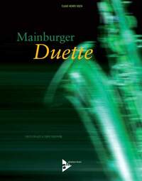 MAINBURGER DUETTE - DUETS FOR ALTO & TENOR SAXOPHONE. 2 SAXOPHONES (A+T). PARTITION D'EXECUTION.