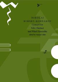 CONCERT FOR SOLO CLARINET AND WIND ENSEMBLE - CLARINET AND WIND ENSEMBLE. PARTITION ET PARTIES.