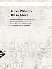 ULLA IN AFRICA - AFRO-FUNK. 4 CLARINETS. PARTITION ET PARTIES.