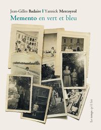 MEMENTO EN VERT ET BLEU - ILLUSTRATIONS, COULEUR