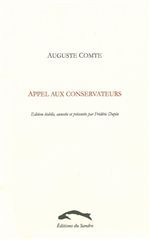 APPEL AUX CONSERVATEURS