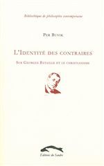 L'IDENTITE DES CONTRAIRES