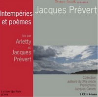 INTEMPERIES ET POEMES / 1 CD