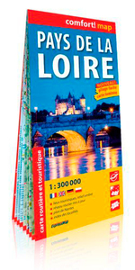 PAYS DE LA LOIRE 1/300.000 (CARTE GRAND FORMAT LAM