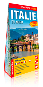 ITALIE DU NORD 1/650.000 (CARTE LAMINEE GRAND FORM