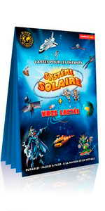 CARTE CCL SYSTEME SOLAIRE POUR ENFANTS (VERSO/VOIE