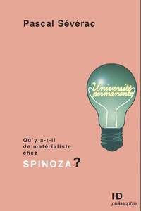 Qu'y a-t-il de matérialiste chez Spinoza?