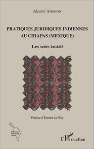 Pratiques juridiques indiennes au Chiapas (Mexique)