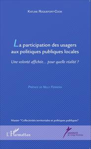 La participation des usagers aux politiques publiques locales