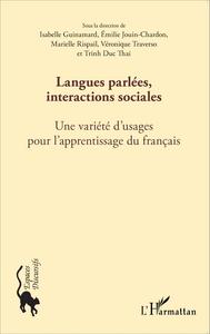 Langues parlées, interactions sociales