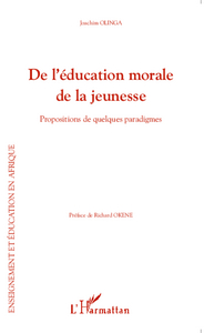 De l'éducation morale de la jeunesse